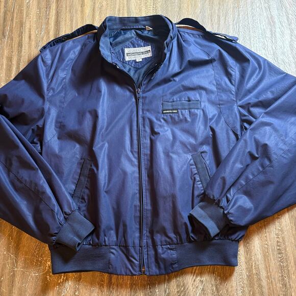 Vintage Members Only Men's Blue Size 42 Jacket - Picture 1 of 6